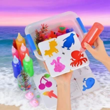 Kids Sand Art - Water Elf 30-piece Set / Pink Packaging - View 8