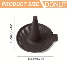 3/6PCS Silicone Donut Molds, Donut Baking Set, Bagel And Donut Cake Baking Molds, Non-Stick Dough Molds, Suitable For Baking, Homemade Pastries, Easy To Clean, Heat Resistant - Non-Stick Cake Pan, Used For Bread, Pastries, Cakes | Oven/Dishwasher , Reusable Design - Perfect For Home Bakers, Bakeries And Commercial Kitchens - View 3