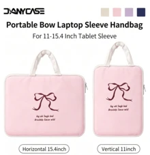 Sarung Laptop 11-15,4 Inci dengan Pegangan, Kompatibel dengan Neo A3404 2026, Casing Pelindung Tablet dengan Pita, Kompatibel dengan iPad Generasi ke-11/10/9/8/7 Air Pro - View 2