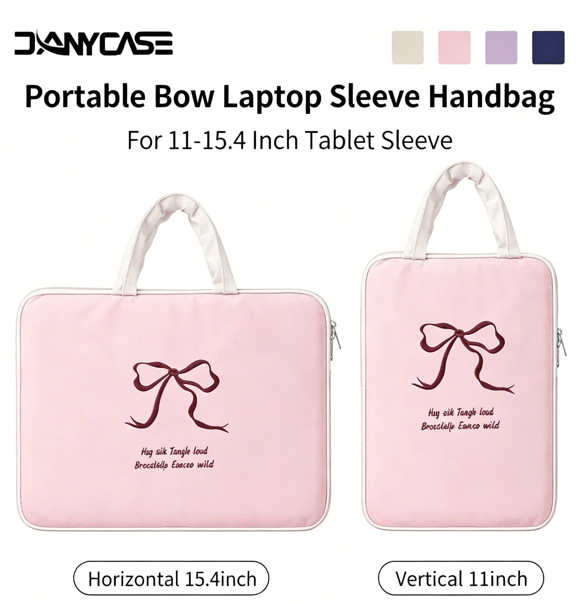 Sarung Laptop 11-15,4 Inci dengan Pegangan, Kompatibel dengan Neo A3404 2026, Casing Pelindung Tablet dengan Pita, Kompatibel dengan iPad Generasi ke-11/10/9/8/7 Air Pro