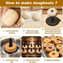 3/6PCS Silicone Donut Molds, Donut Baking Set, Bagel And Donut Cake Baking Molds, Non-Stick Dough Molds, Suitable For Baking, Homemade Pastries, Easy To Clean, Heat Resistant - Non-Stick Cake Pan, Used For Bread, Pastries, Cakes | Oven/Dishwasher , Reusable Design - Perfect For Home Bakers, Bakeries And Commercial Kitchens - View 12