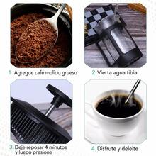 350 Ml French Press Coffee Maker - Black - View 9