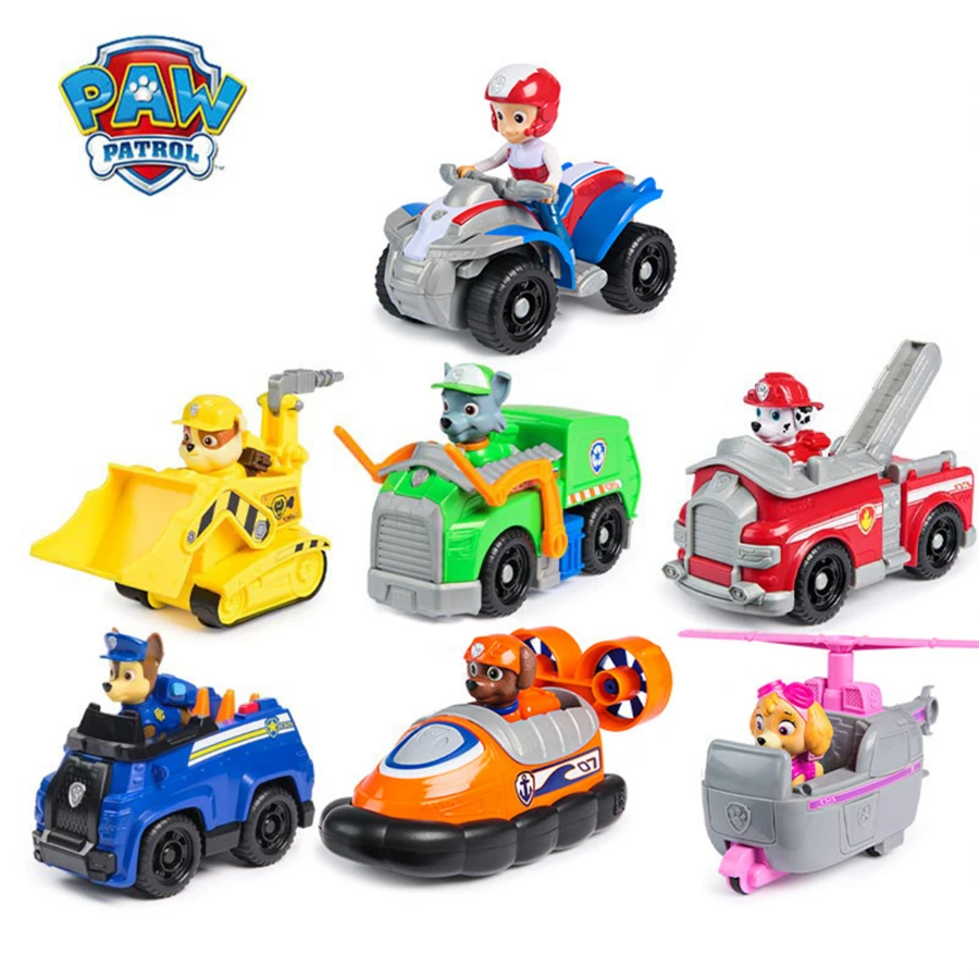 Spin Master 3+ Years Official Licensed Rescue Vehicle - 10 Characters + Vehicle Set - Children's Gift Pack - Multicolor - View 1