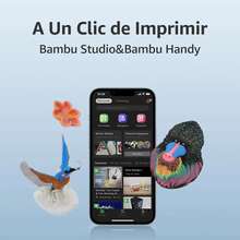 Impresora 3D Bambu Lab A1 Mini 500mm/s - Tipo de Enchufe A USA (110-127V) - Ver 4