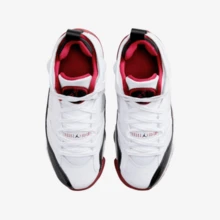 Nike Jordan Jumpman Two Trey GS Kids' Basketball Sneakers - White/gym Red/black - View 4