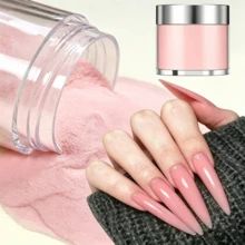 Multi-Color Nail Crystal Powder, Nude Pink & Caramel Acrylic Powder, Professional Nail Acrylic Powder, Fine High Pigment Long-Lasting Shaping & Extension Nail Powder, Beginner Friendly, Suitable For Home DIY & Nail Salon - Multicolor - View 5