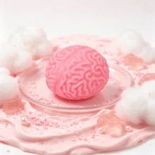 Tachimi 1pc Cerebellum Interactive Play Toy, Squishy Crunchy Play Articles, Slow Rising Squishies, Fidget Toys Kids Toys, Packed In Separate Bags For Daily Entertainment Shipped Randomly - Multicolor - View 10