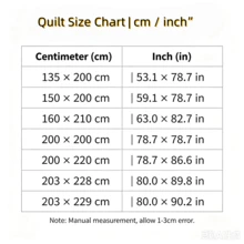 All-Size Quilted Comforter - Your 4-Season Daily Essential & Perfect Wedding/Holiday Gift - White - View 4