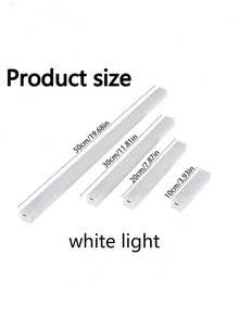 LED Wireless Motion Sensor Cabinet Light, Wireless Magnetic USB Rechargeable Night Light, 10cm/20cm/30cm/50cm, Suitable For Kitchen, Bedroom, Cabinet, Wardrobe, Stairs, Hallway Lighting - Under Cabinet Light - View 11