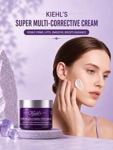 Kiehl's Advanced Night Repair Cream, ukuran penuh 50ml/sampel 7ml, anti-penuaan, mengencangkan dan mengangkat kulit, mengurangi garis-garis halus, tekstur lembut, cocok untuk kulit kering dan kombinasi. - Krim Wajah Kaca Ungu - View 3