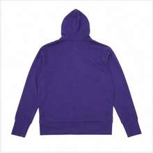 Jaket Berkerudung Ritsleting Penuh Logo Nike NBA Phoenix Suns, Ungu, Pria - Purple - View 2