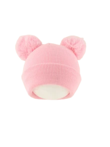 1 buah Topi Rajut Pom Pom Berbulu Lucu untuk Anak Perempuan Usia 3-8 Tahun, Topi Beanie Warna Polos, Topi Rajut Lembut dan Hangat untuk Anak Perempuan, Aksesori Kepala Luar Ruangan Musim Dingin - MultiWarna - View 15