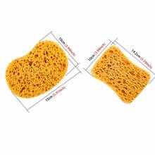 2 Pieces Bath Sponge Set, Soft Porous Body Scrubber Sponges For Shower, Gentle Exfoliating, Rich Lather & Daily Body Cleaning - View 4
