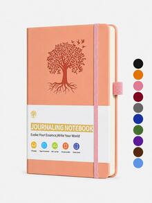 Premium Leather Notebook, Lined Paper, A5 Size, Suitable For Work, Notes, Business, Travel, Daily Journaling, 200 Pages 100gsm Inner Paper (5.9" X 8.4") Back To School Supplies - A - View 11