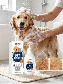 Multi-Effect All-In-One Pet Shampoo, Gentle Tear-Free PH-Balanced Cleansing And Conditioning Shampoo Suitable For Pet Skin. One Step To Clean And Condition Fur. It Makes Fur Fluffy, Silky And Fresh-Scented. Perfect For Daily Home Care, Suitable For Dogs And Cats, Designed To Simplify The Bathing Process. - 100ml - View 1
