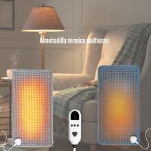 Almohadilla térmica multifuncional, calentamiento rápido, temperatura constante sostenida, lavable a máquina. - A - Ver 3