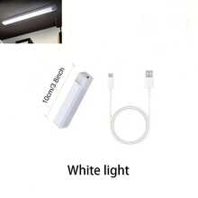 LED Wireless Motion Sensor Cabinet Light, Wireless Magnetic USB Rechargeable Night Light, 10cm/20cm/30cm/50cm, Suitable For Kitchen, Bedroom, Cabinet, Wardrobe, Stairs, Hallway Lighting - Under Cabinet Light - View 12
