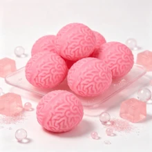 Tachimi 1pc Cerebellum Interactive Play Toy, Squishy Crunchy Play Articles, Slow Rising Squishies, Fidget Toys Kids Toys, Packed In Separate Bags For Daily Entertainment Shipped Randomly - Multicolor - View 9