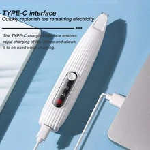 1PC Pet USB Hair Clipper, Low Noise Electric Trimmer With LED Light, Pet Claw Grooming Tool, Suitable For Cats And Dogs' Claw Hair, Ear Hair, Eye Hair And Private Area Hair Trimming - Multicolor - View 8