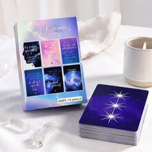 Cosmic Messages Tarot Divination Card Set - 42 Divination Cards With Cosmic Messages Atmosphere And Galaxy Theme For Relaxation, Collection, And Tabletop Game Use - Cosmic Messages - View 7