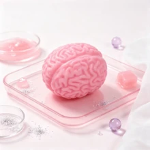 Tachimi 1pc Cerebellum Interactive Play Toy, Squishy Crunchy Play Articles, Slow Rising Squishies, Fidget Toys Kids Toys, Packed In Separate Bags For Daily Entertainment Shipped Randomly - Multicolor - View 7