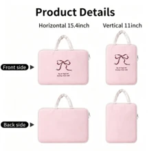 Sarung Laptop 11-15,4 Inci dengan Pegangan, Kompatibel dengan Neo A3404 2026, Casing Pelindung Tablet dengan Pita, Kompatibel dengan iPad Generasi ke-11/10/9/8/7 Air Pro - View 9