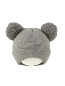 1 buah Topi Rajut Pom Pom Berbulu Lucu untuk Anak Perempuan Usia 3-8 Tahun, Topi Beanie Warna Polos, Topi Rajut Lembut dan Hangat untuk Anak Perempuan, Aksesori Kepala Luar Ruangan Musim Dingin - MultiWarna - View 20