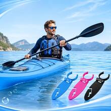 2pcs Kayak Paddle Clips + Paddleboard Phone & Drink Holder, Universal Outdoor Paddleboard Fixing Clips, Surfboard Accessories, Rope Clips - SUP Paddle Board Outdoor Accessories - View 10