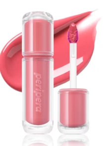 Peripera 水性有色唇彩，保濕裸色唇彩，鏡面唇彩，玻璃感唇彩，豐唇，保濕，輕盈，提亮，持久，不黏膩，適合佩戴口罩，無白色殘留，韓系妝容，韓國化妝品 - #07 PLUM FIZZ - 查看 3