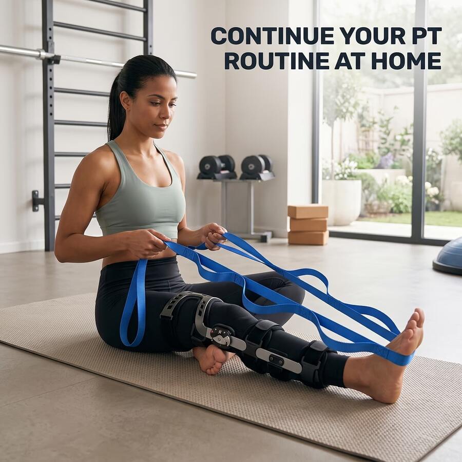Dây kháng lực giãn cơ yoga không co giãn, dây tập thể dục fitness, phù hợp cho tập yoga, giãn lưng, khiêu vũ và phụ kiện tập luyện tại studio yoga - Nhiều màu - Xem 1