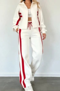 Women Two-Piece Outfits - White - View 2