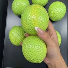 1pc Random Color Crunchy Lemon Handmade Stress Ball, Squeeze To Make Crisp Popping Sound, Color-Changing Design, Crunchy Squishy/Crunchy Ball/Squishy Toys/Squish/Squishy Slow Rising/Fidget Toys/Stress Relief Toy/Squishy > Back To School - Multicolor - View 5