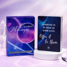 Cosmic Messages Tarot Divination Card Set - 42 Divination Cards With Cosmic Messages Atmosphere And Galaxy Theme For Relaxation, Collection, And Tabletop Game Use - Cosmic Messages - View 6