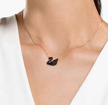 Swarovski 天鵝項鍊鎖骨鏈5204134 - 5204134黑色 - 查看 2