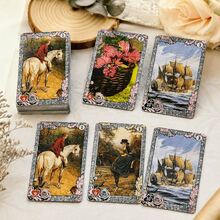 Lenormand Vintage Style Retro Tarot Cards Classical Portrait Art Style Casual Gathering Party Activity Multi-Player Card Game Collection Gift Cards - Renault Man - View 8