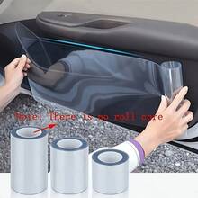 Película protectora transparente antiarañazos para puerta de coche, pegatina invisible anti-patadas para puerta, pegatina de protección antiarañazos resistente al desgaste para modificación de carrocería de coche - A - Ver 2