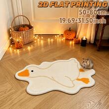 1pc 2026 New Duck Shaped Plush Carpet, Cartoon Animal 3D Tactile Floor Mat, Autumn/Winter Bestselling Decorative Rug, Bedroom Decor, Small Rug, Carpet, Home Decor, Living Room Carpet, Living Room Small Rug, Bedroom Carpet, Living Room Home Decor, Outdoor Carpet, Washable Carpet - Multicolor - View 5