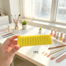 1pc Minimalist Rectangular Fake Nail Storage Rack, Multi-Slot Nail Art Display Board Support Base, Wedding Photo Card Storage Base, Nail Color Card Display Rack, Suitable For Salon - Multicolor - View 10
