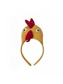 1pc/Set Halloween Cosplay Festival Party Costume Accessories Performance Party Headband Rooster Headband Turkey Headband - Multicolor - View 15