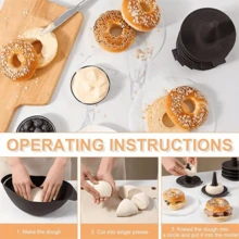 3/6PCS Silicone Donut Molds, Donut Baking Set, Bagel And Donut Cake Baking Molds, Non-Stick Dough Molds, Suitable For Baking, Homemade Pastries, Easy To Clean, Heat Resistant - Non-Stick Cake Pan, Used For Bread, Pastries, Cakes | Oven/Dishwasher , Reusable Design - Perfect For Home Bakers, Bakeries And Commercial Kitchens - View 7