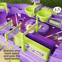 Children's Marble Racing Board Game, 2 Player Educational Track Toy, Suitable For Ages 3-14, Christmas, Halloween And Easter Holiday Birthday Gift - Mauve Purple - View 5