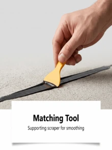 Keo trám chống thấm và sửa chữa màu đen, đa bề mặt, không chảy xệ - Đóng túi - Xem 8