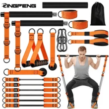 LINGPENG Fitness Equipment Heavy Duty Latex Resistance Band Adjustable Pull Up Assist Training Band Pull Up Assist Band - Multicolor - View 1