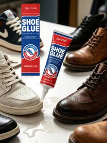 Shoe Repair Glue, Flexible Elastic Waterproof Adhesive, Multi-Material Compatible, Precision Tip Applicator - Recommended 2-pack - View 3