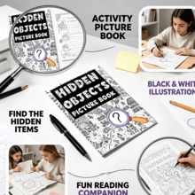 1pc Practical Portable Popular Gothic Love Coloring Book - 1Pc - View 4