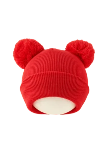 1 buah Topi Rajut Pom Pom Berbulu Lucu untuk Anak Perempuan Usia 3-8 Tahun, Topi Beanie Warna Polos, Topi Rajut Lembut dan Hangat untuk Anak Perempuan, Aksesori Kepala Luar Ruangan Musim Dingin - MultiWarna - View 16