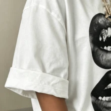 Women T-Shirts - White - View 5