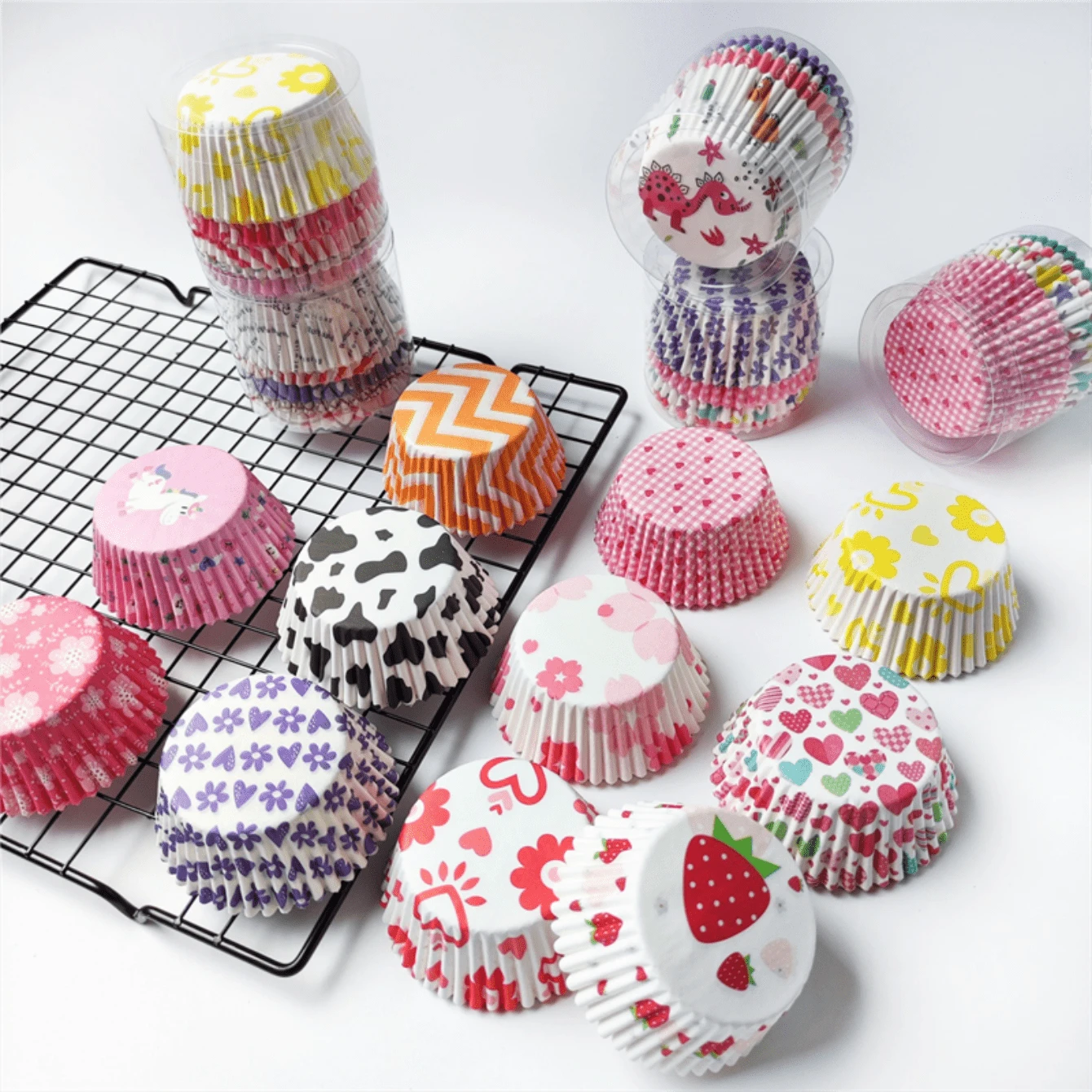 Cake Paper Cups Party Decoration Oil-Proof Baking Cake Bottom Liners Cupcake Cups - View 1