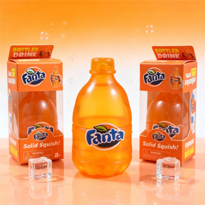 1 buah Mainan Pereda Stres Berbentuk Botol Minuman Realistis, Bahan Karet Lembut Fleksibel TPR, Tekstur Mengkilap Transparan, Tekan dan Putar dengan Daya Pantul yang Sangat Baik, Meredakan Kecemasan dan Menenangkan Suasana Hati, Hiasan Dekorasi Meja, Ringan dan Portabel, Bermain dan Bersantai di Waktu Luang, Pengalaman Sensorik Baru, Aksesori yang Dipersonalisasi, Hadiah Liburan yang Cocok, Pegangan Halus, Warna Cerah yang Menarik, Tahan Lama dan Tahan Retak, Bersantai Saat Belajar dan Bekerja, Barang Hiburan Rumahan