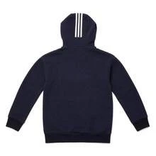 Adidas Essentials 3-Stripes Track Jacket, Light Grey, Women's - Navy - View 2